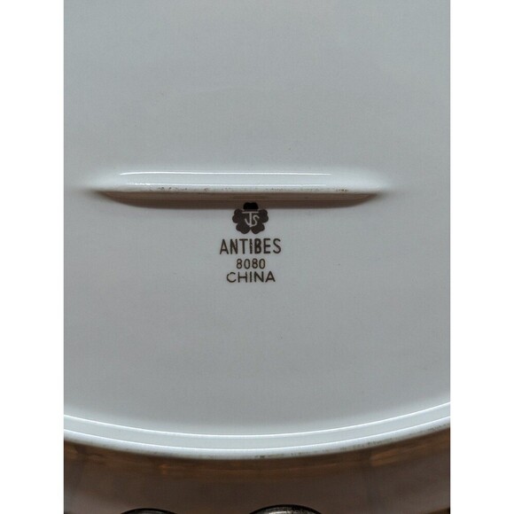 Vintage Sango Antibes Oval Oblong Serving Platter Plate  8080 China - Picture 3 of 5